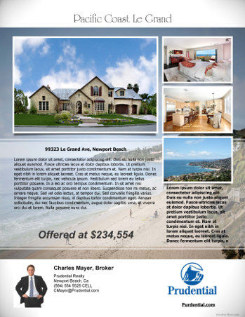 real estate flyers. Real Estate Flyers